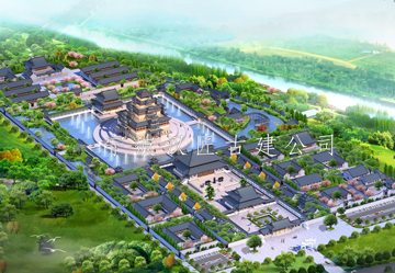 寺院古建筑總體規(guī)劃設(shè)計方案